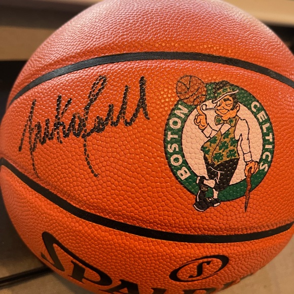 Tacko Fall Autographed Celtics Basketball - Picture 2 of 4